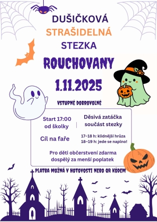 Dušičková strašidelná stezka