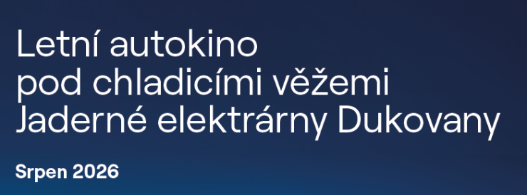 Letní autokino pod chladícími věžemi