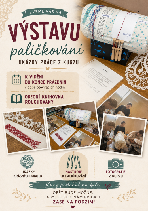 Výstava paličkování