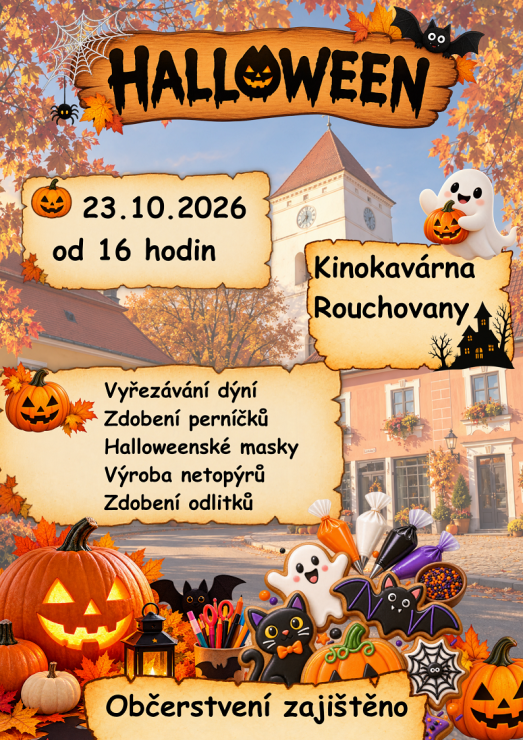 Halloween v kinokavárně